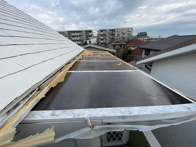 サンルームパネル現調