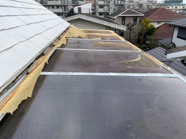 サンルームパネル劣化