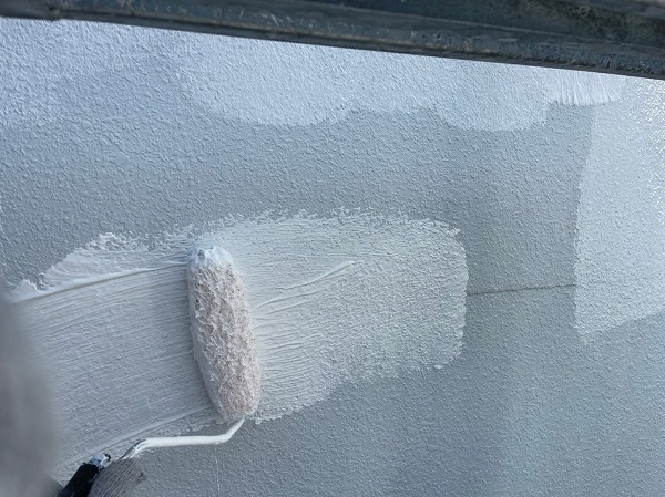 下塗のフィラー塗布