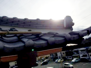 詰め直し後の面戸漆喰