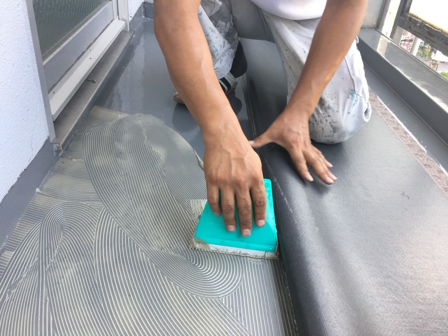 長尺シート張りタキボンド