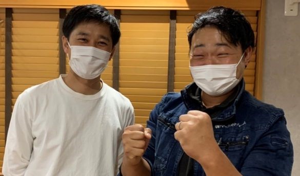 お客様との記念写真