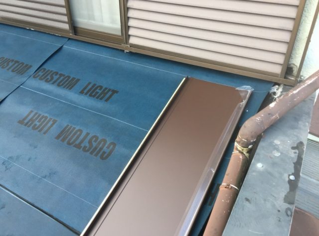 ガルバリウム鋼板屋根