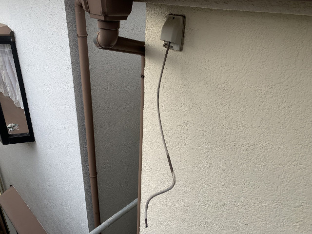 使用していないアンテナ線