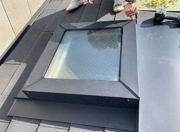 天窓修理完了