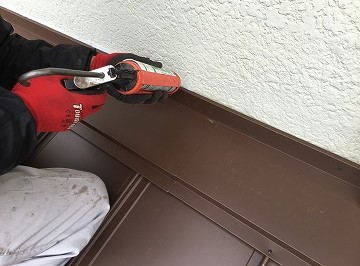 屋根の防水施工