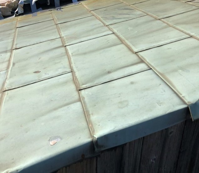 屋根カバー工事ビフォー