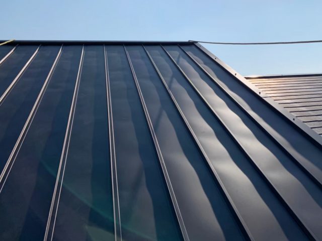 屋根カバー工事完成