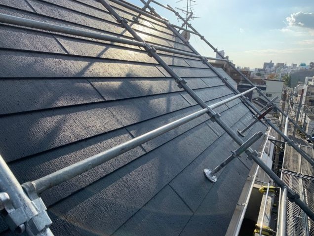 屋根カバー後