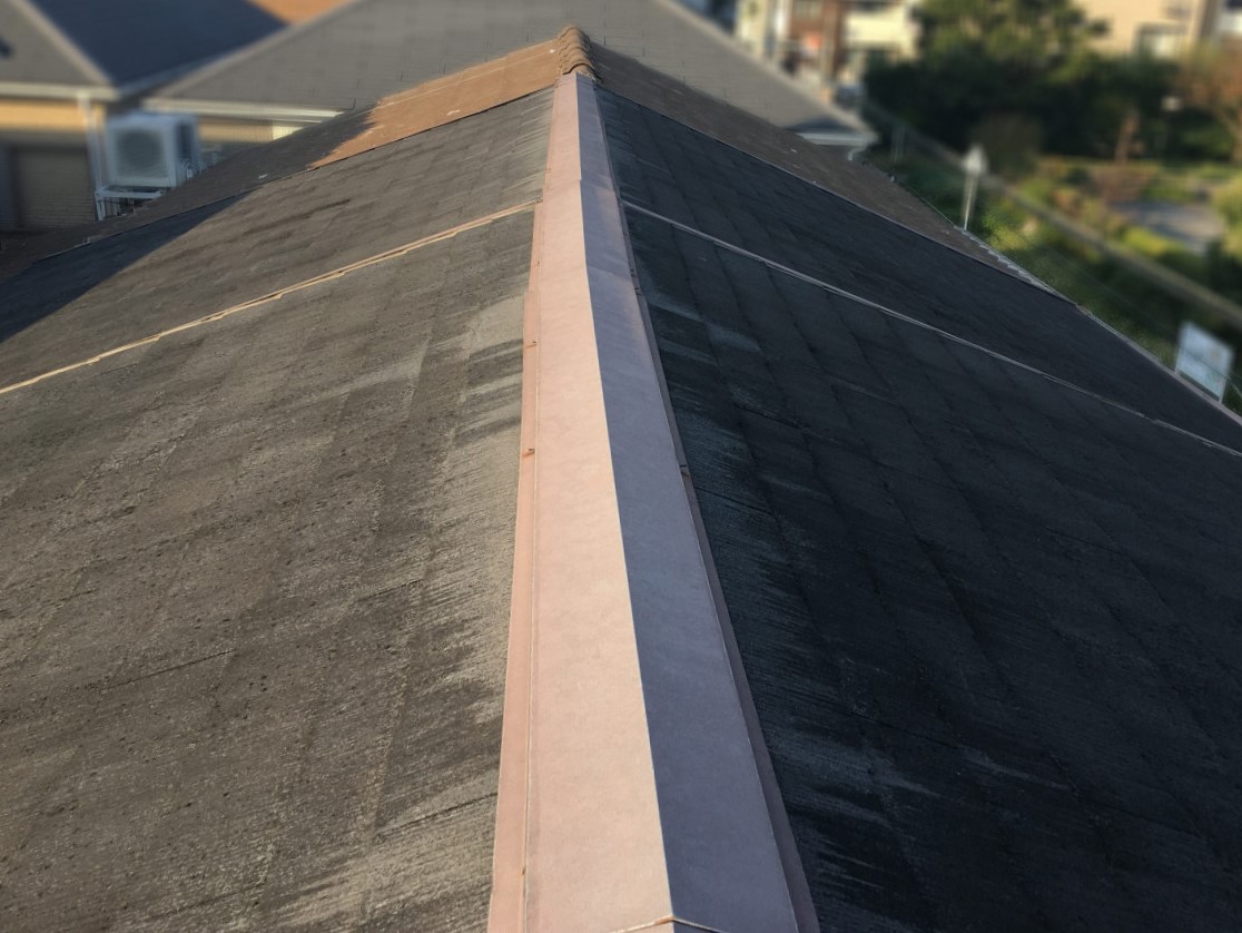 屋根塗装ビフォー