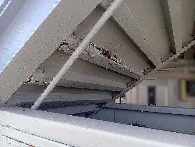 現状　鉄部　腐食