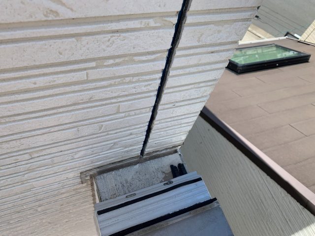 目地シール除去