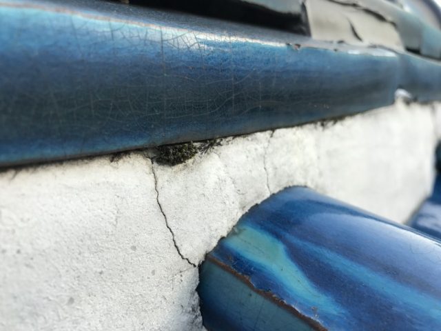 詰めすぎた漆喰