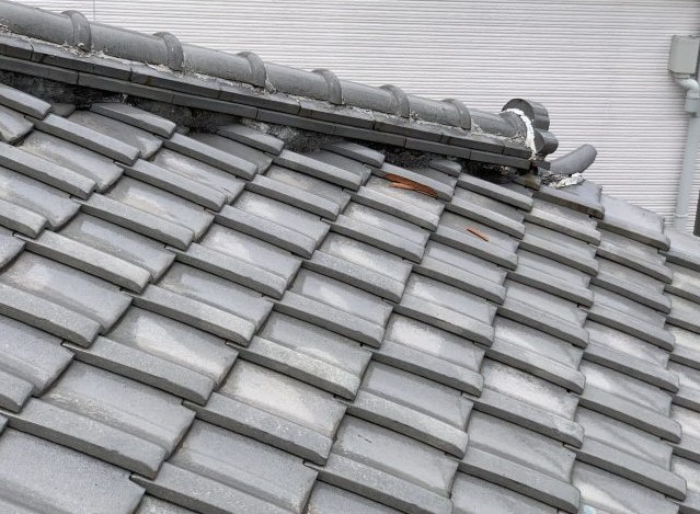 雨漏り調査時の漆喰