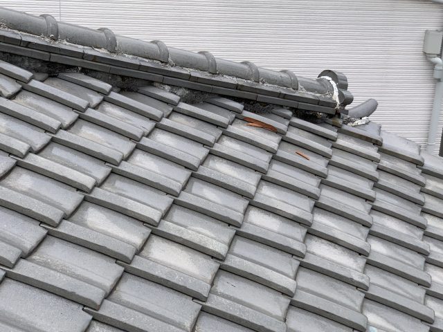 雨漏り調査時の漆喰