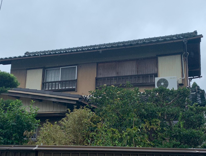 トタンの外壁塗装前