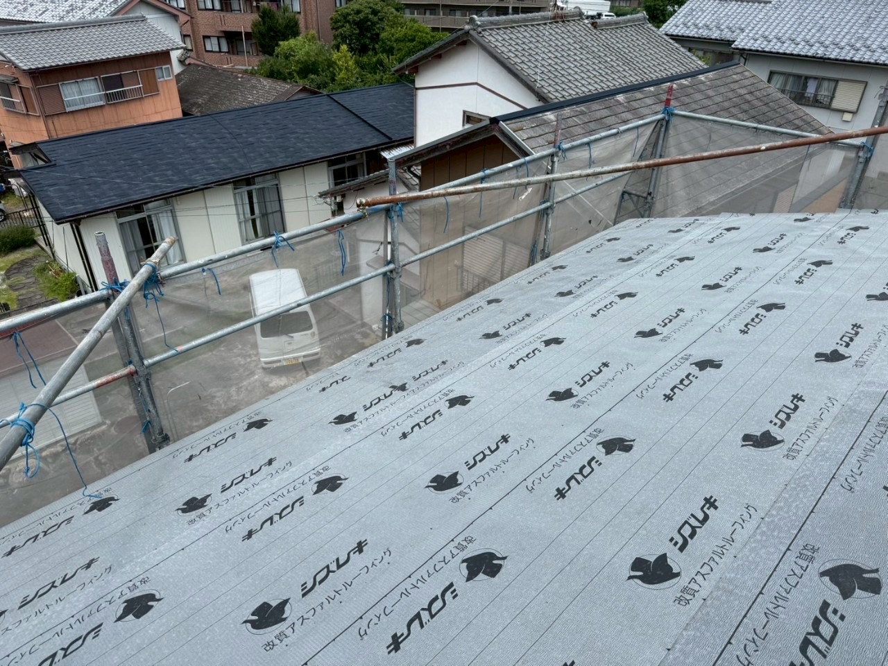 春日井市屋根葺き替え