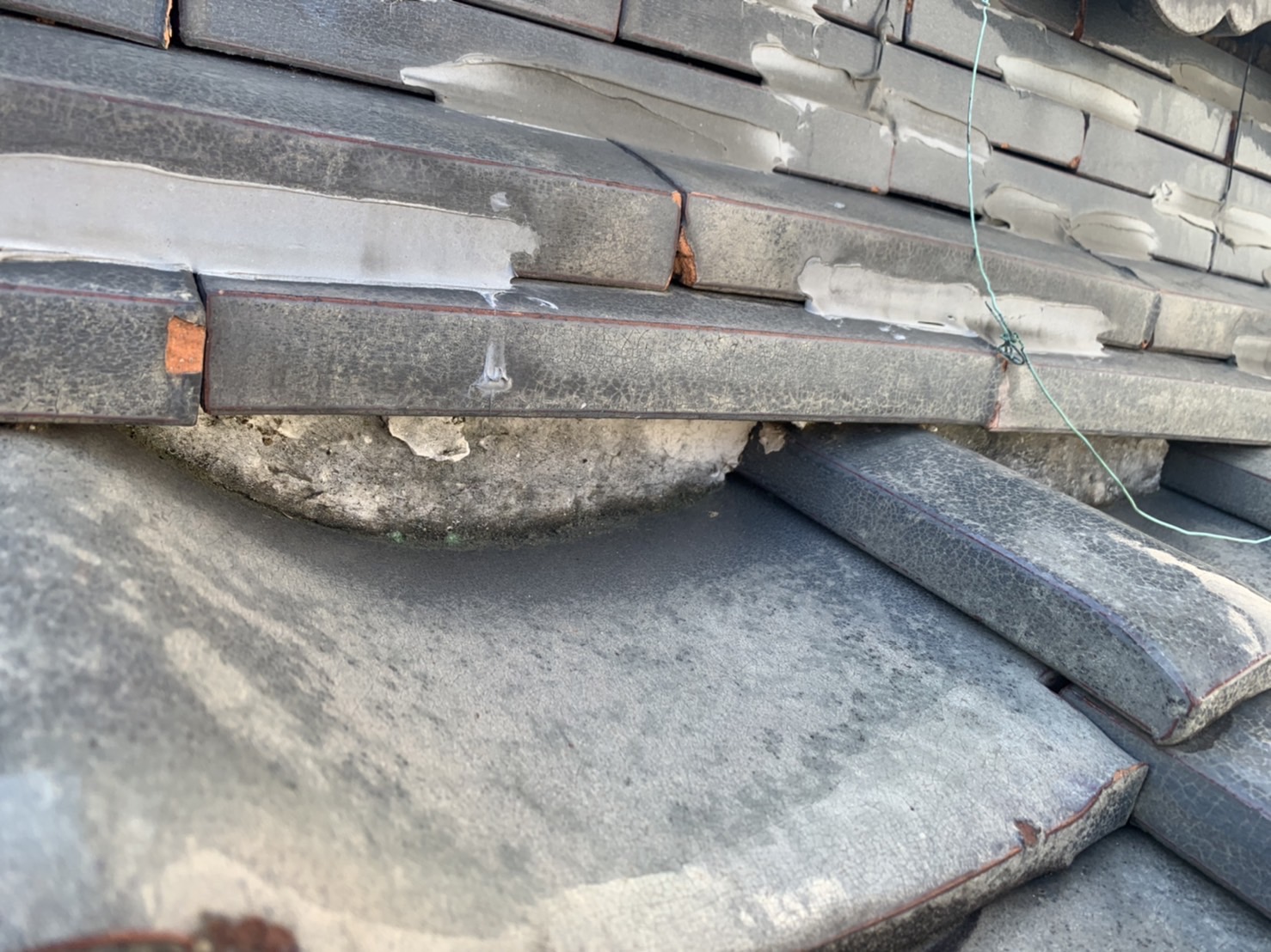 状態の良い漆喰