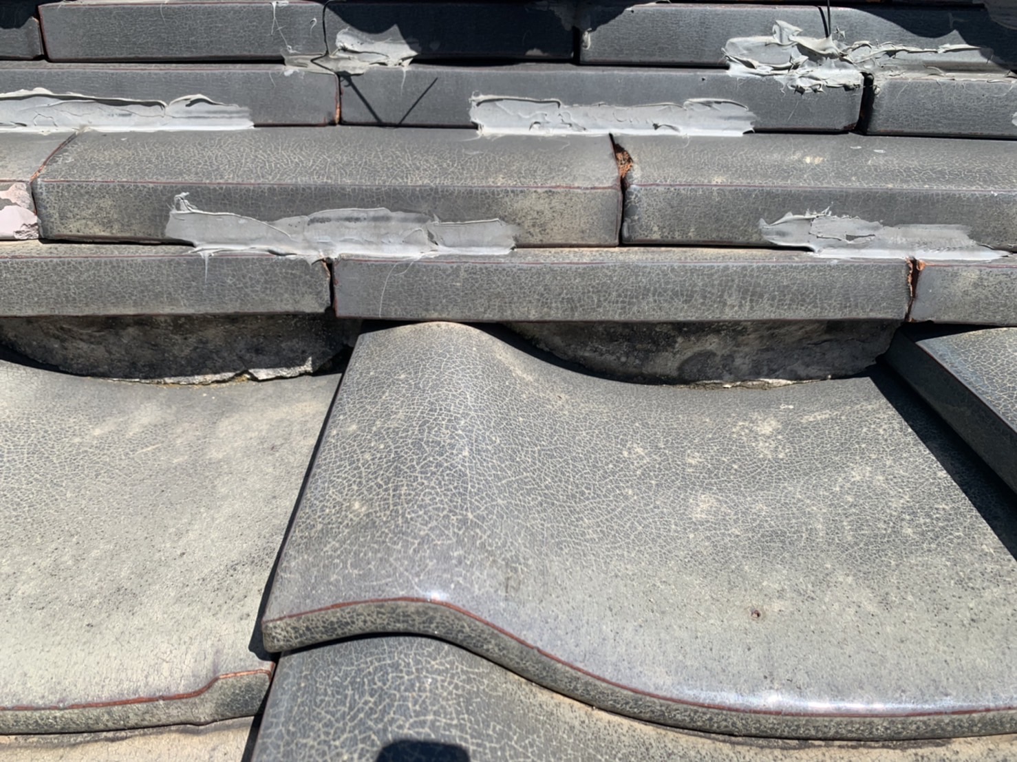 状態の良い漆喰