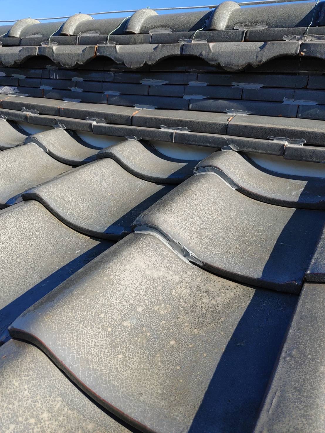 施工後の白い漆喰