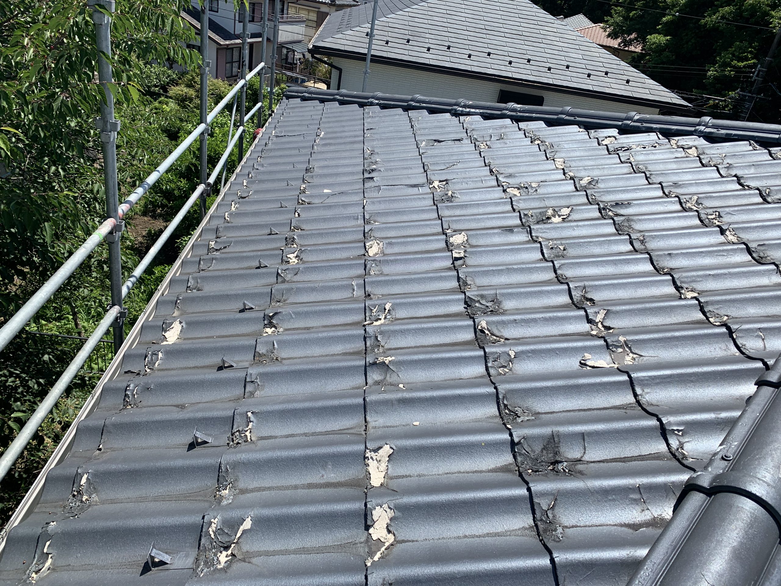 セキスイかわらＵー劣化状況