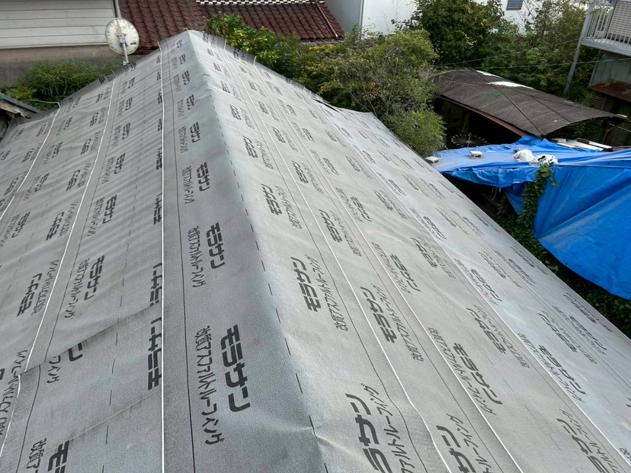 瀬戸市屋根葺き替え