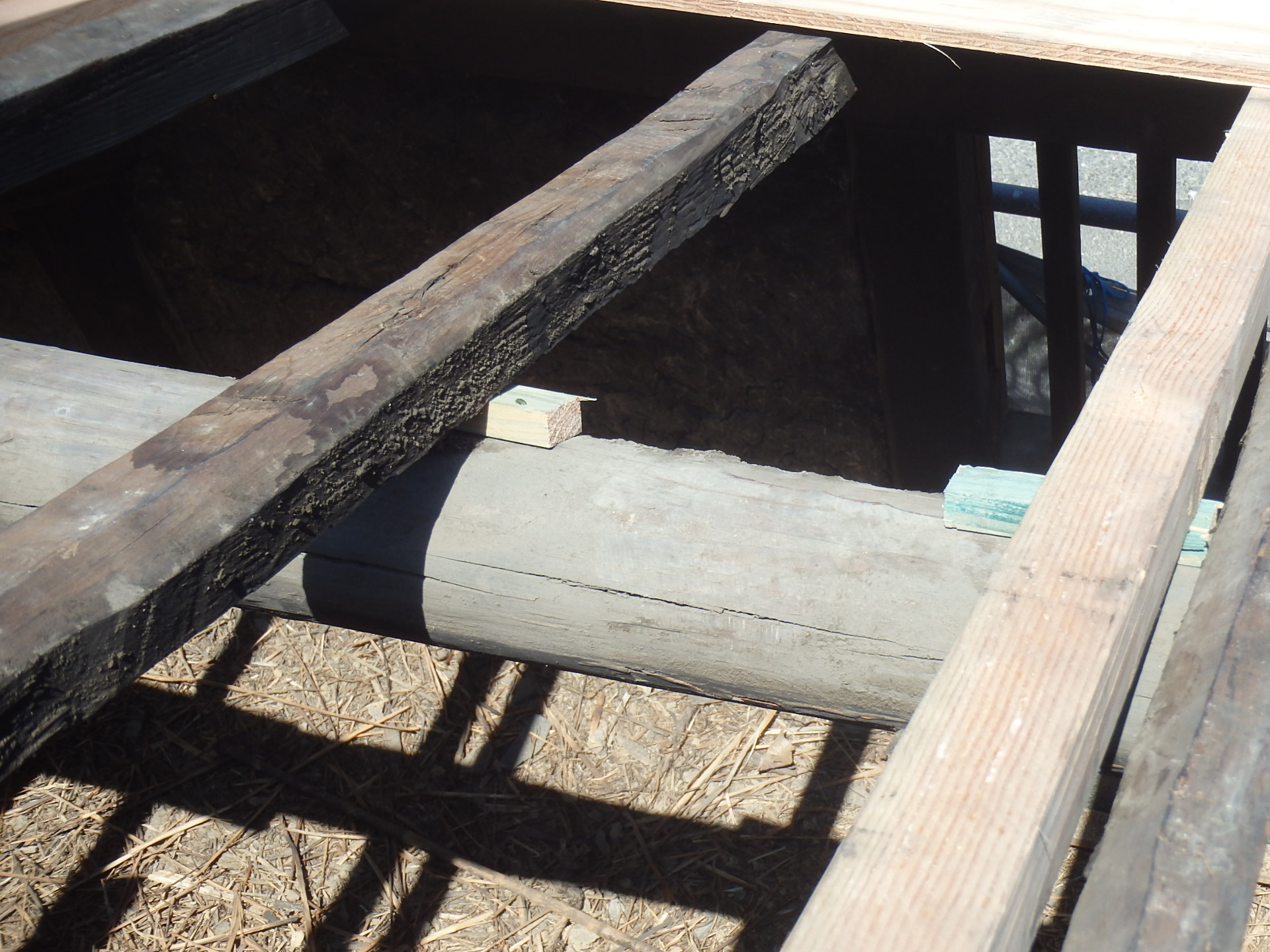 垂木の平面調整