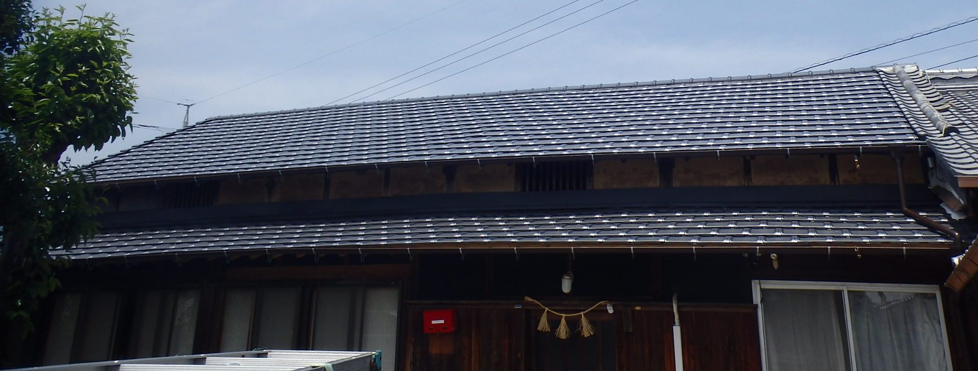 施工後の屋根全体の写真