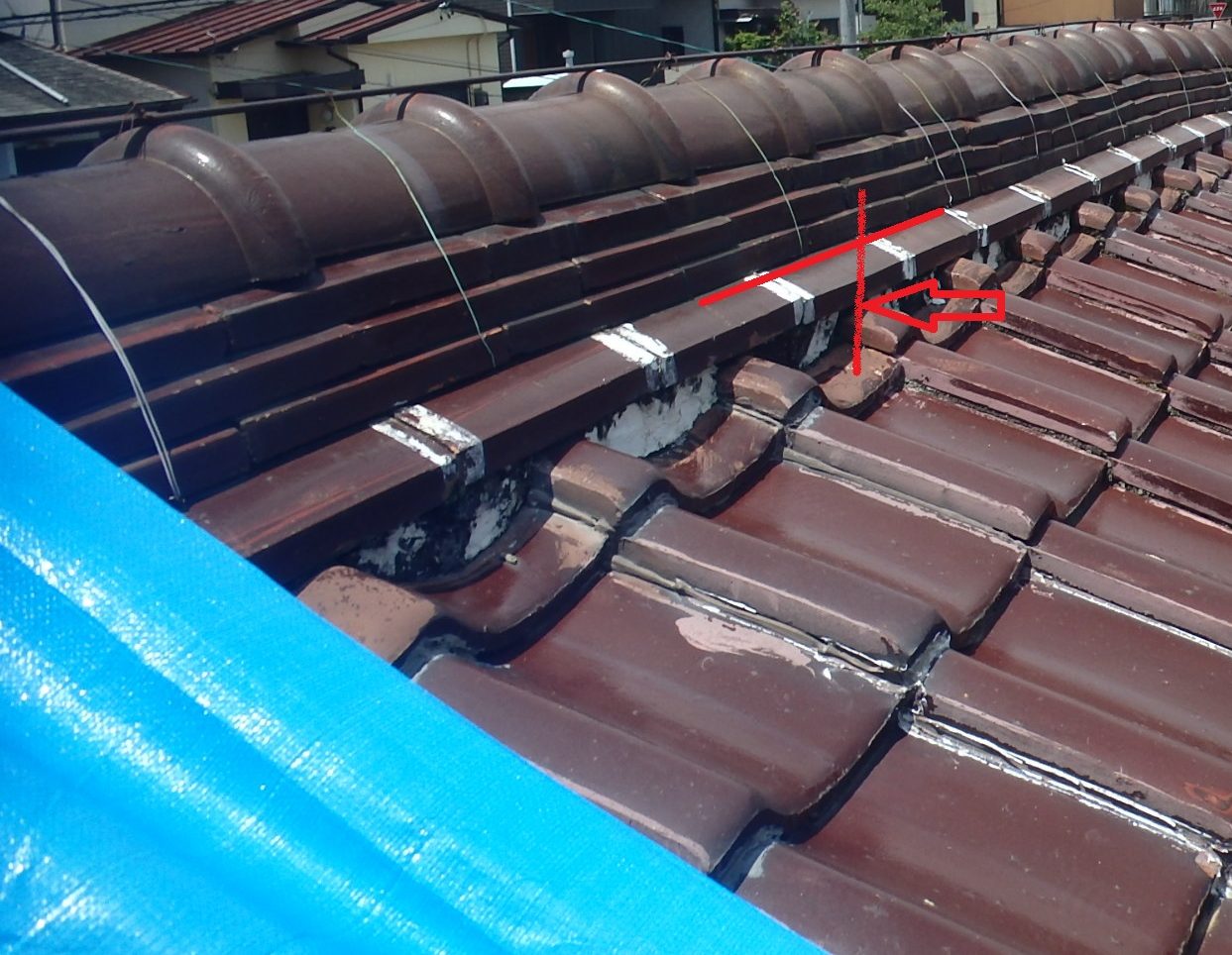 漆喰の塗りすぎ