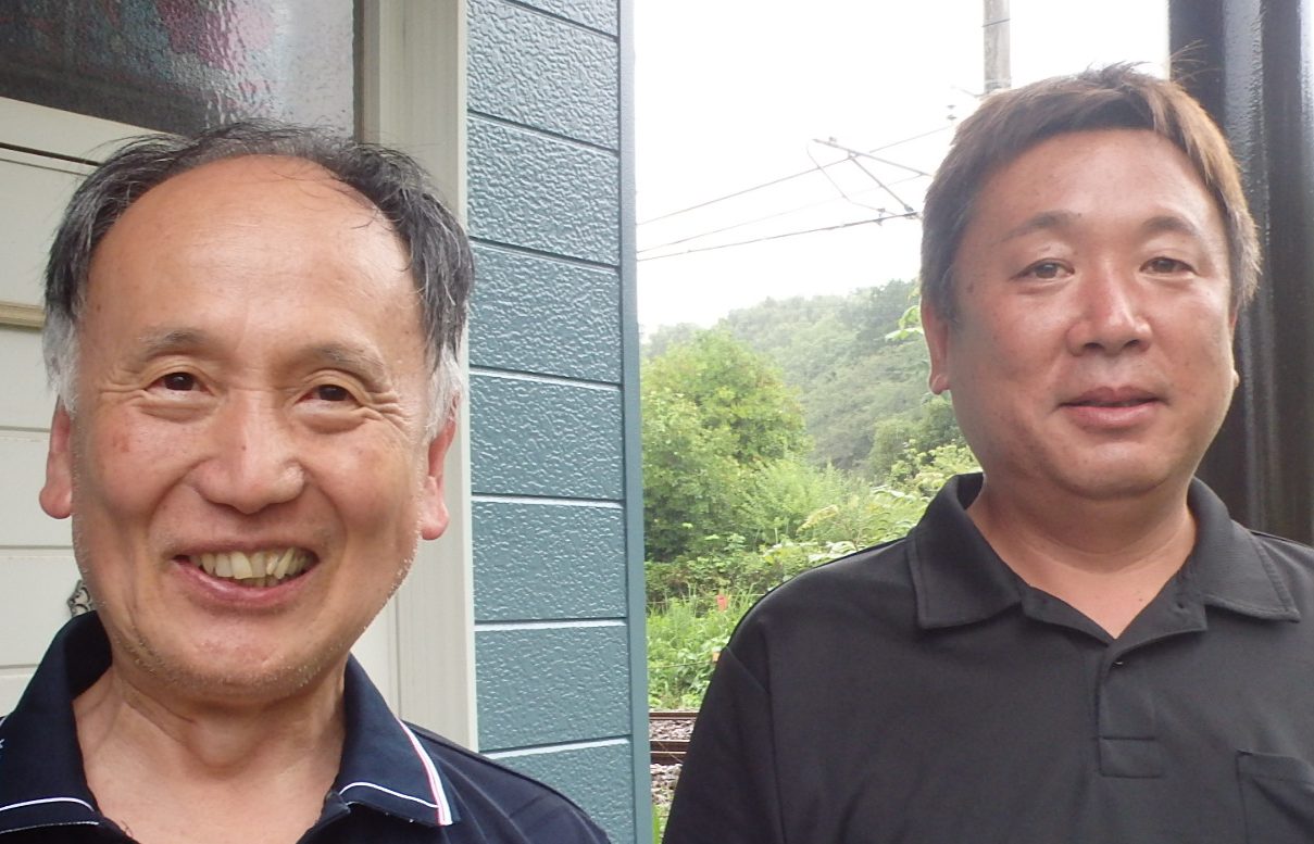 お客様との写真