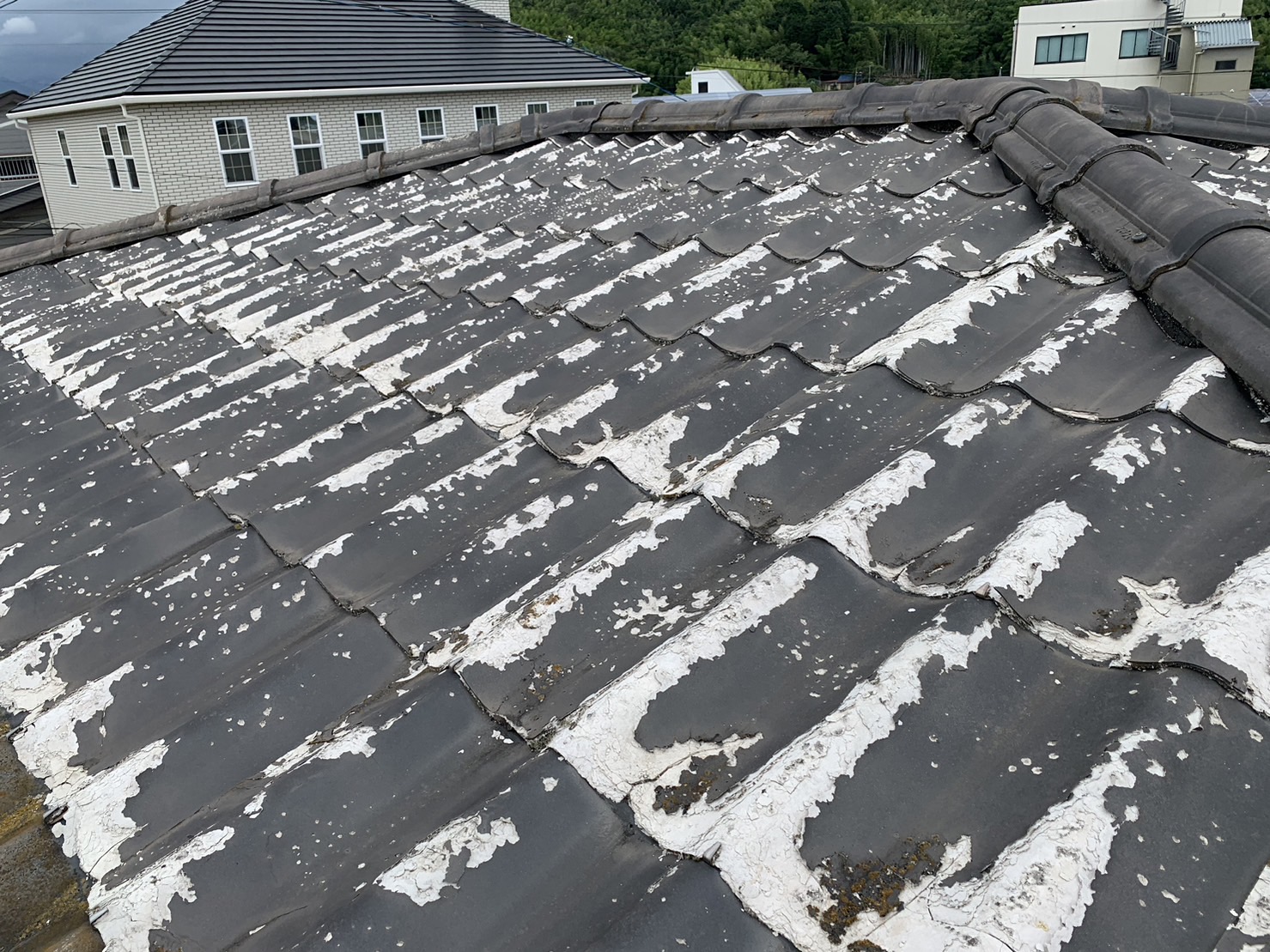 セキスイかわらUの劣化状況