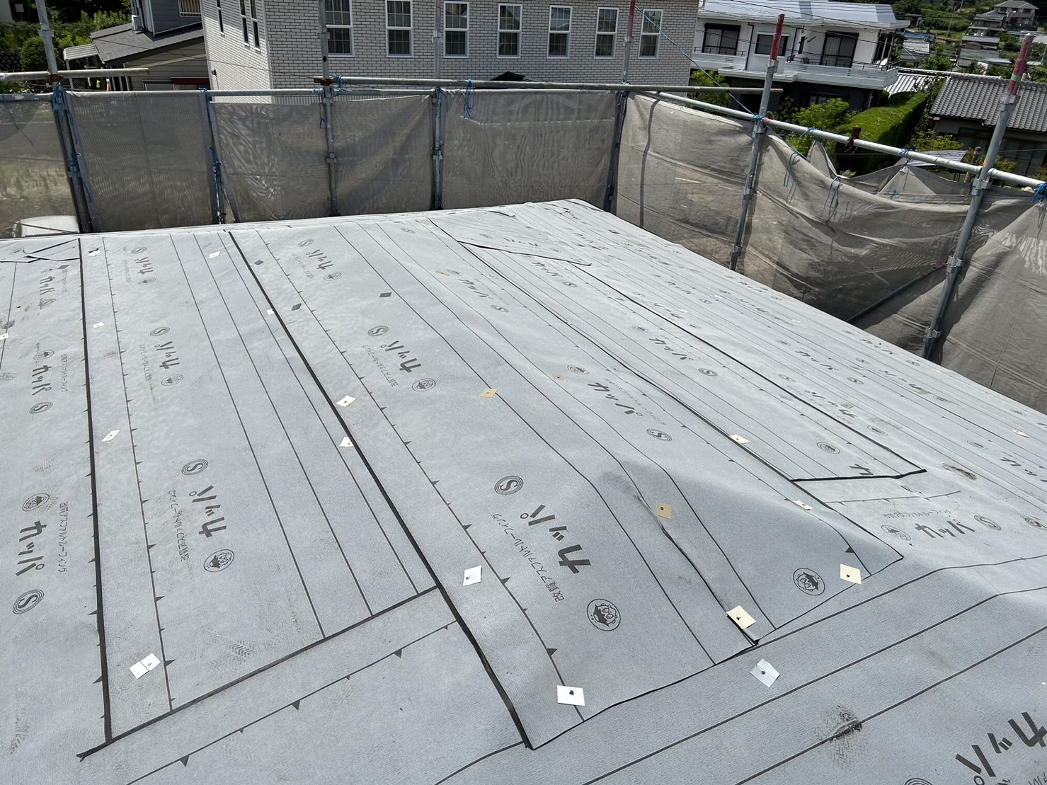 撤去したかわらU廃材