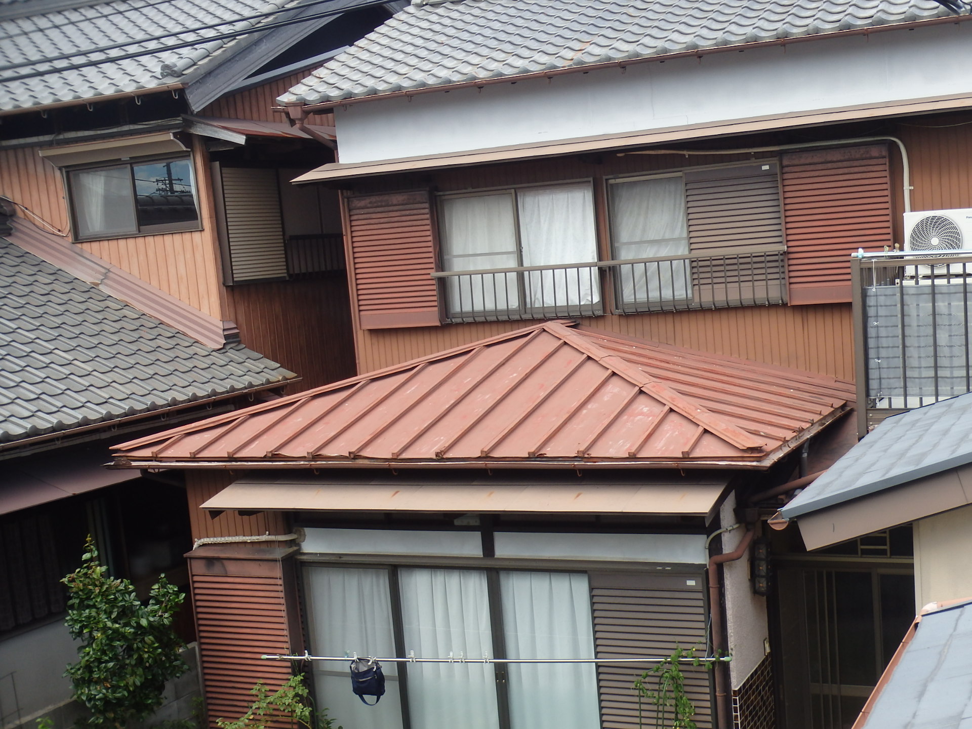 築60年の瓦棒葺きトタン屋根