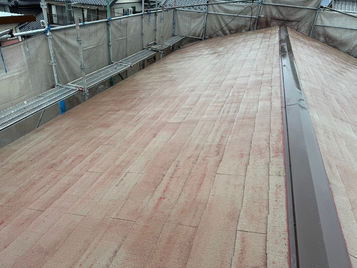 見事に奇麗になったカラーベスト屋根