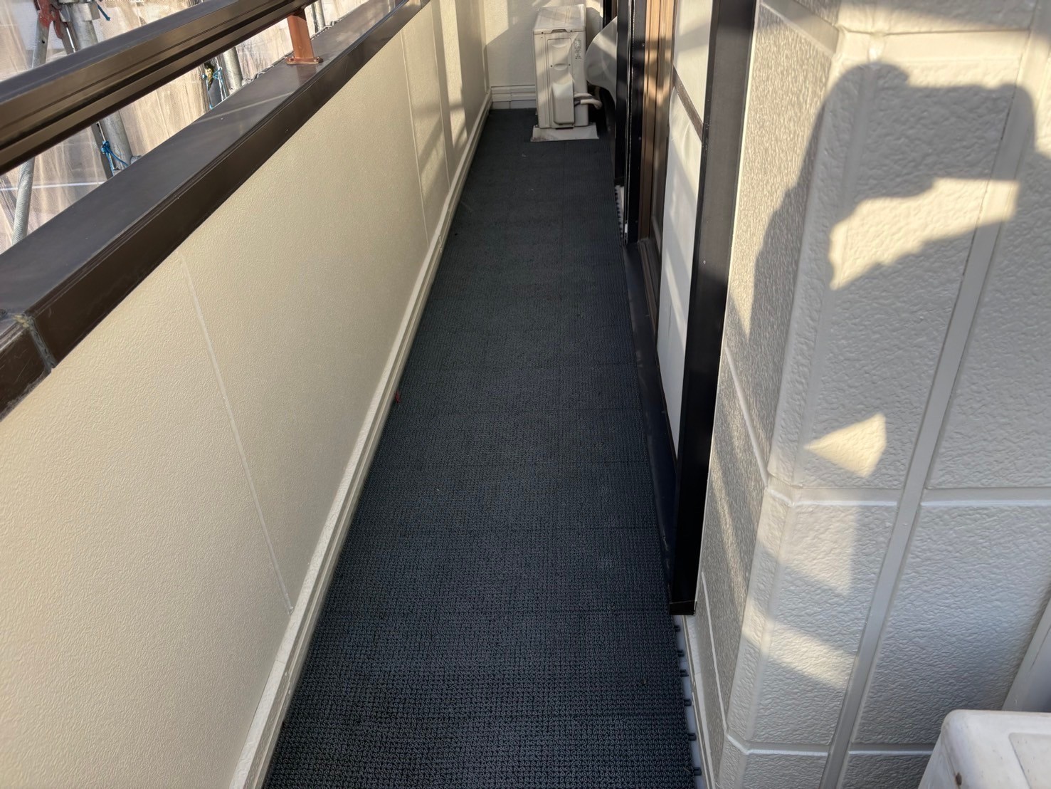 春日井市雨漏りしたベランダセキスイハイム