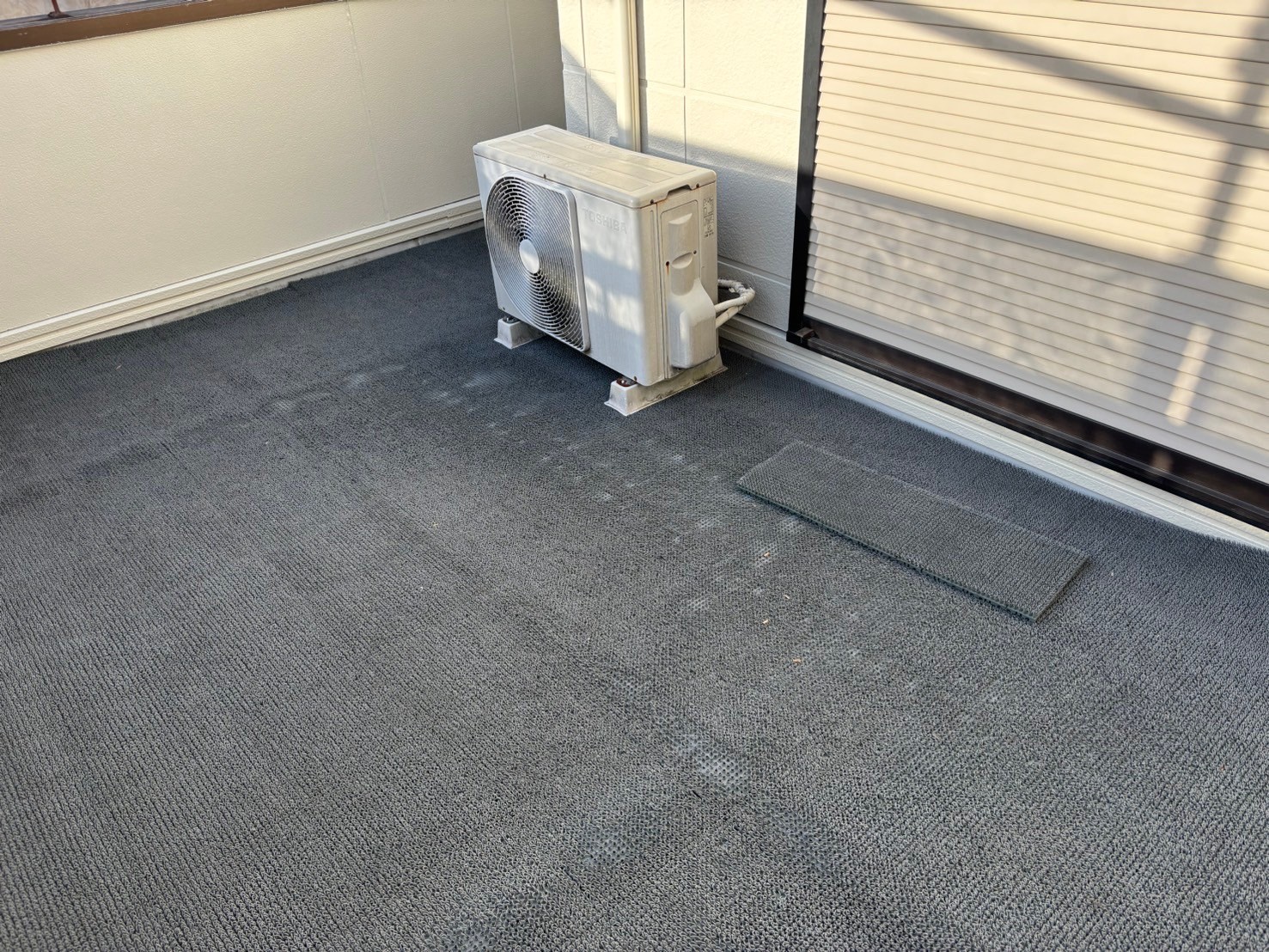 春日井市雨漏りしたベランダセキスイハイム