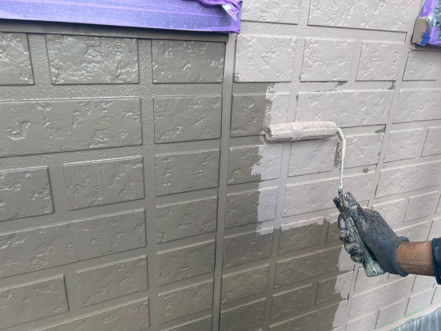 春日井市セキスイハイム外壁塗装