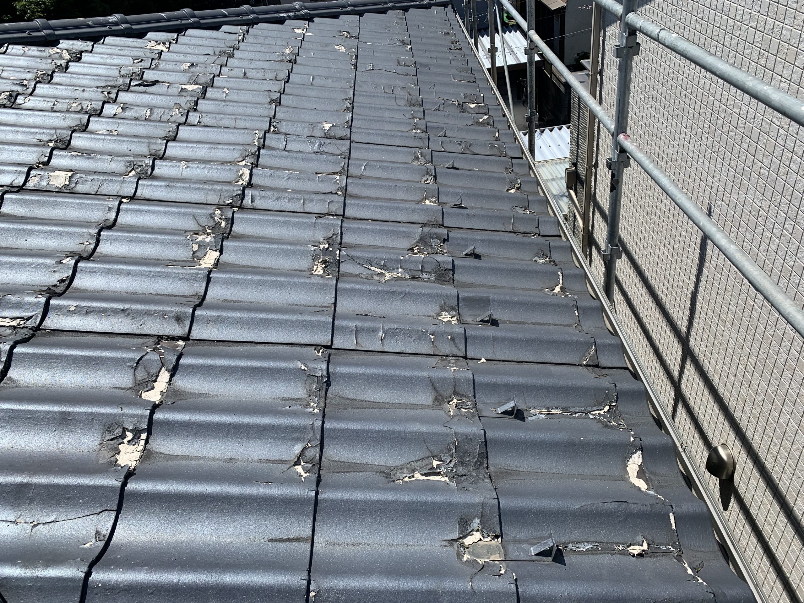 セキスイかわらＵー劣化状況