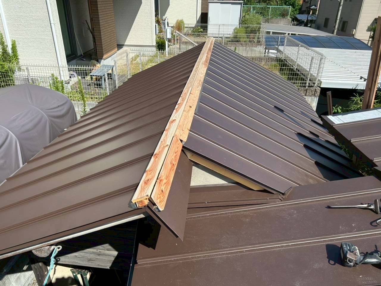 春日井市屋根葺き替え