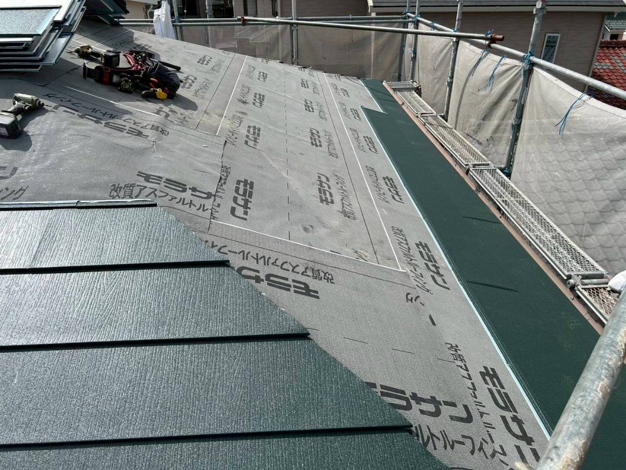 小牧市屋根葺き替えスーパーガルテクト