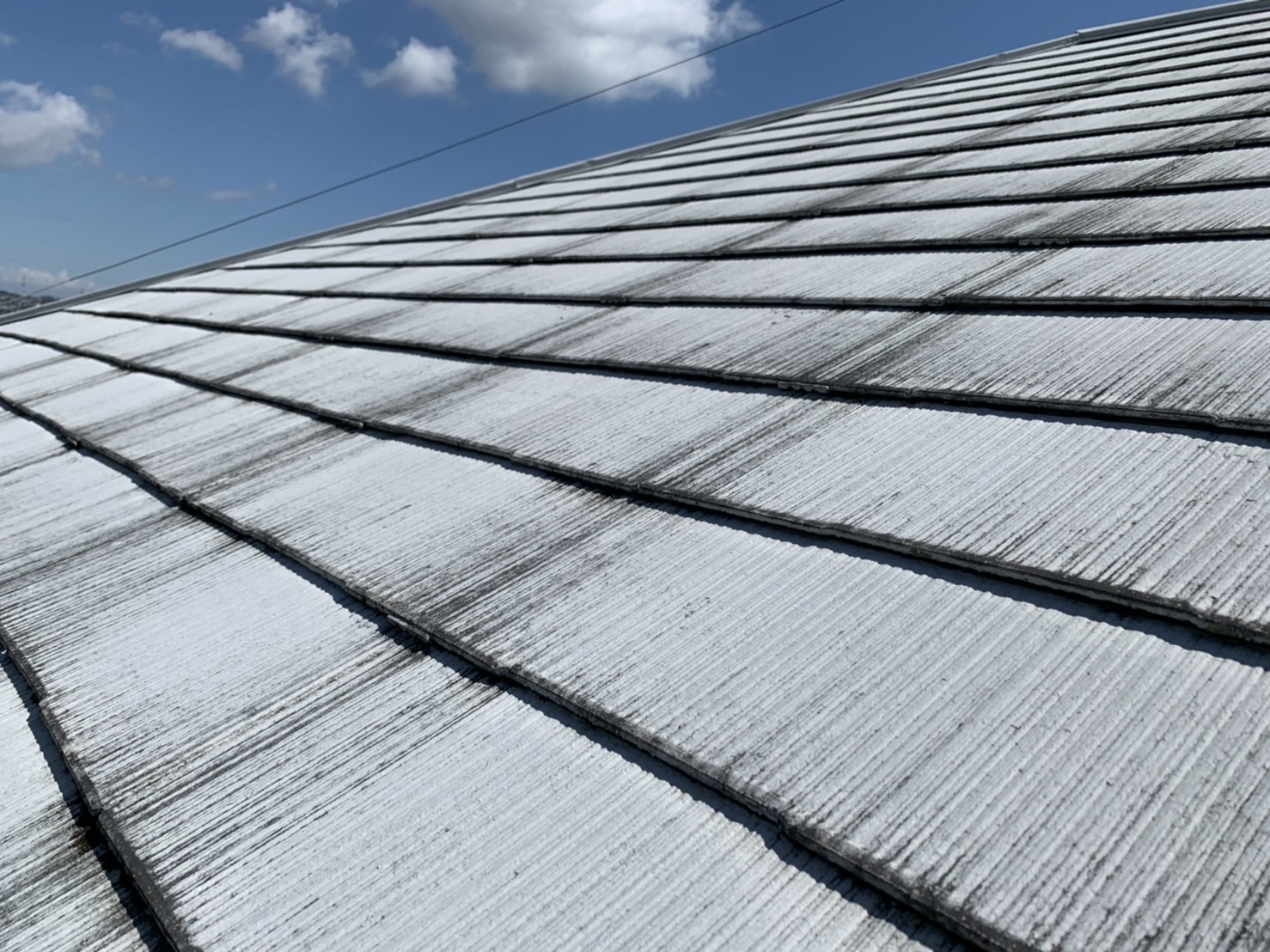 屋根の状況確認