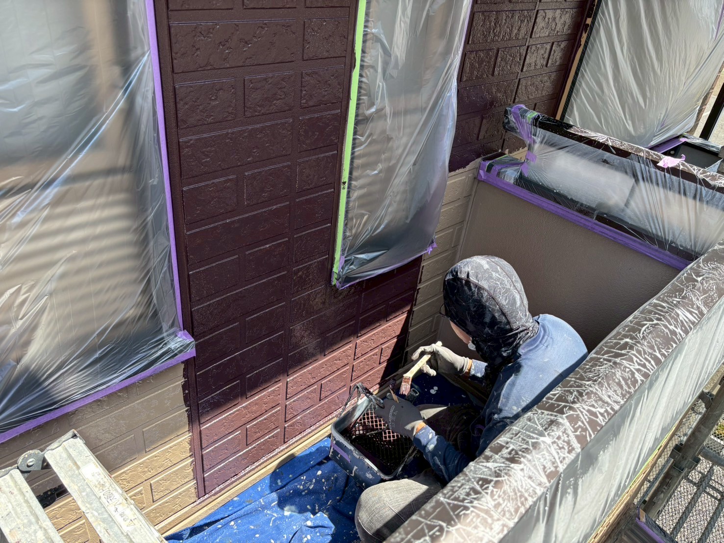 春日井市セキスイハイム外壁塗装