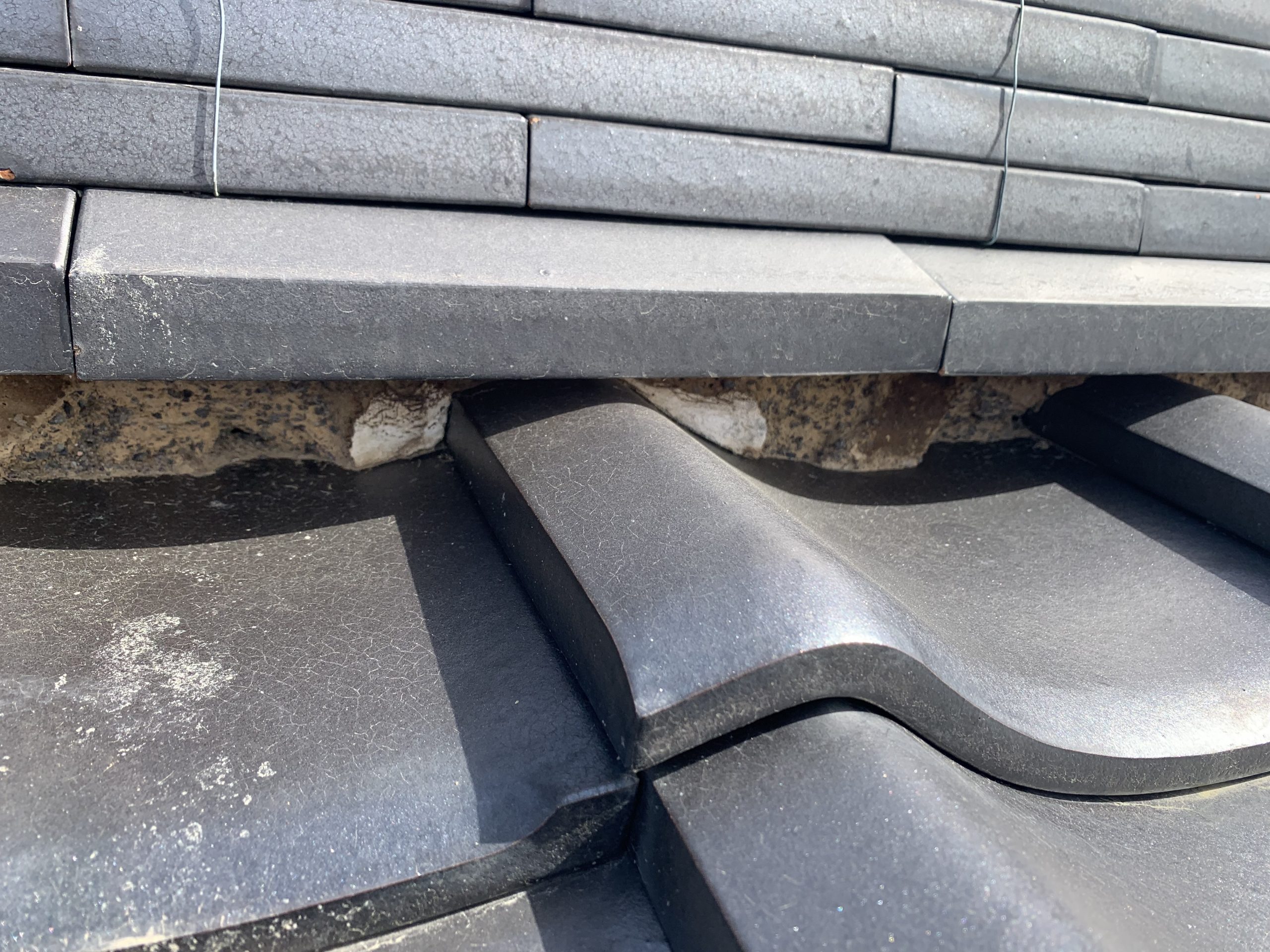 施工不良の漆喰