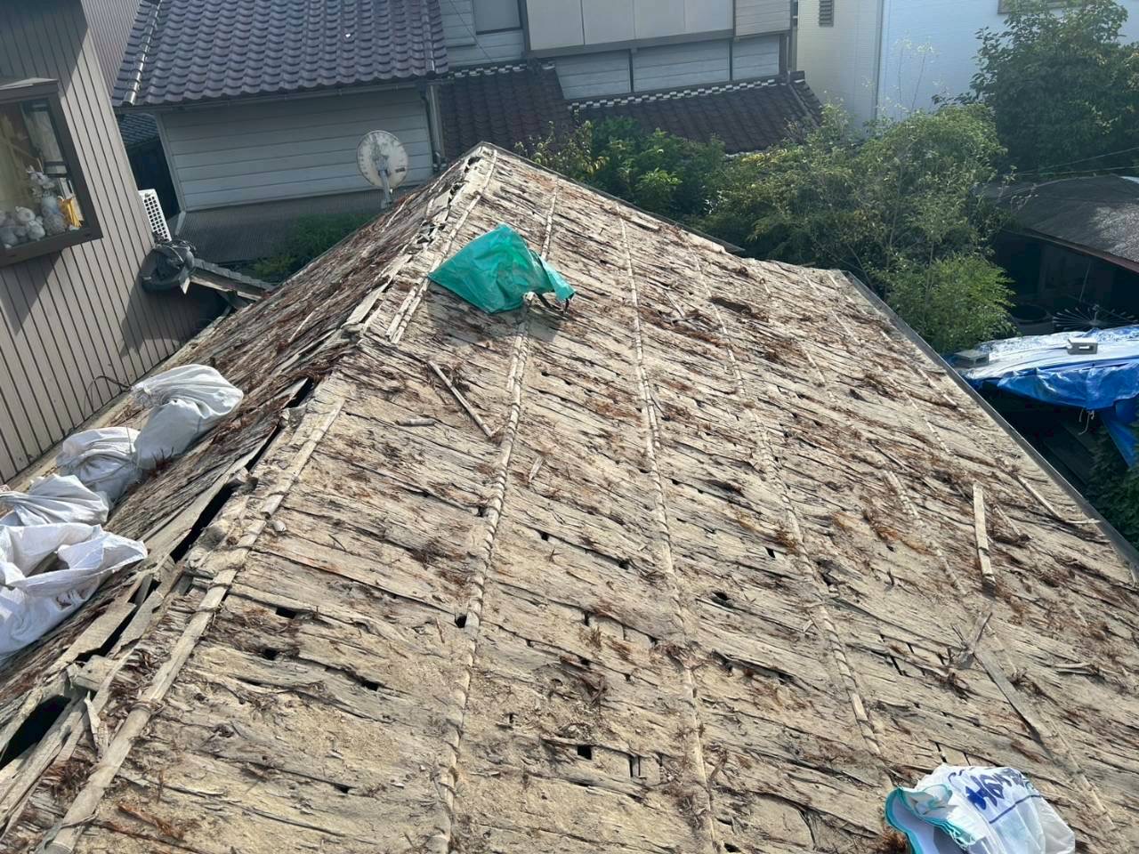 瀬戸市屋根葺き替え