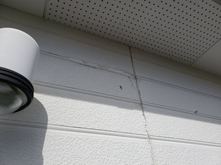 南面の外壁部分