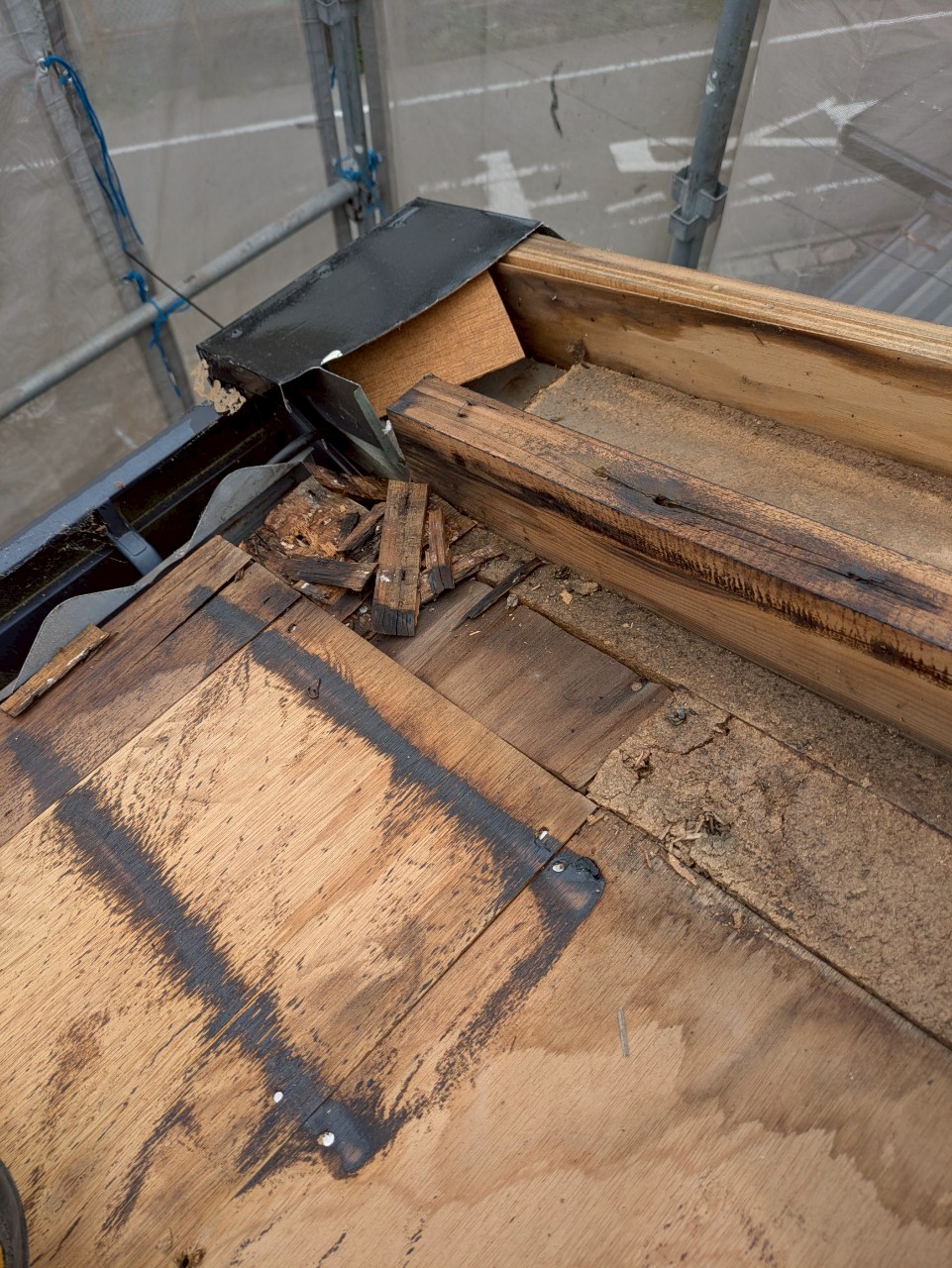 春日井市セキスイハイム屋根葺き替え