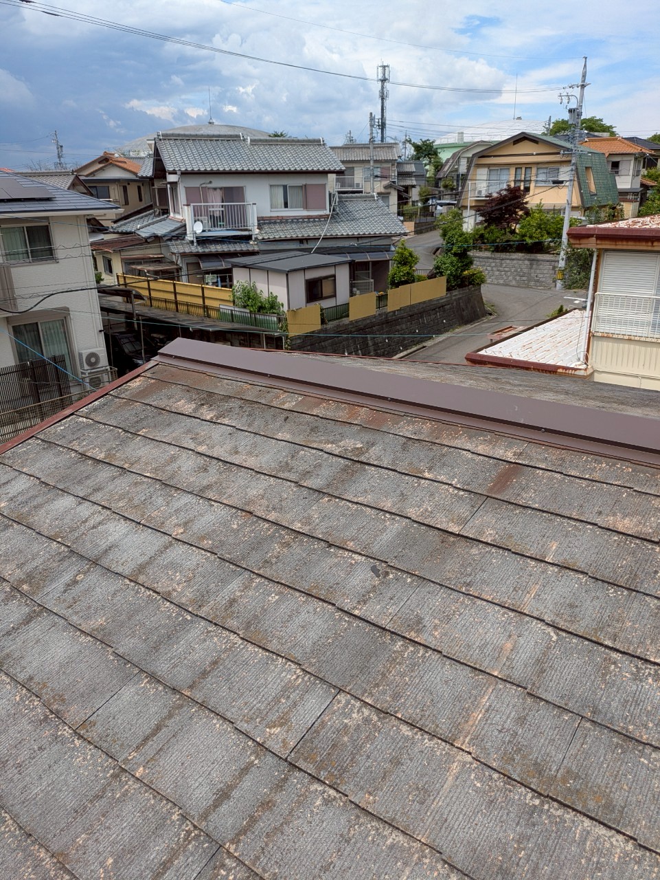 小牧市棟板金交換