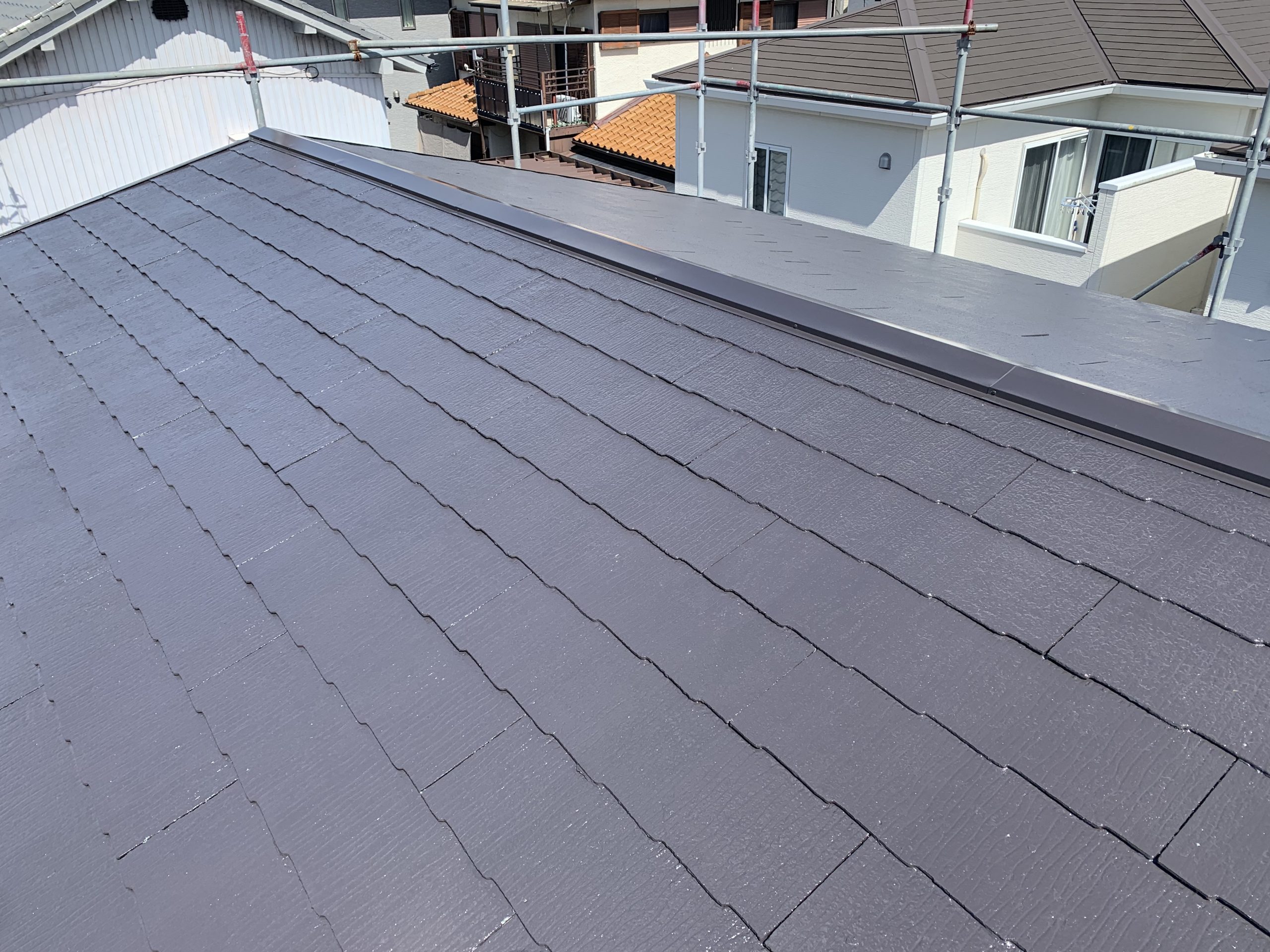 スレート屋根、工法別（屋根塗装後）