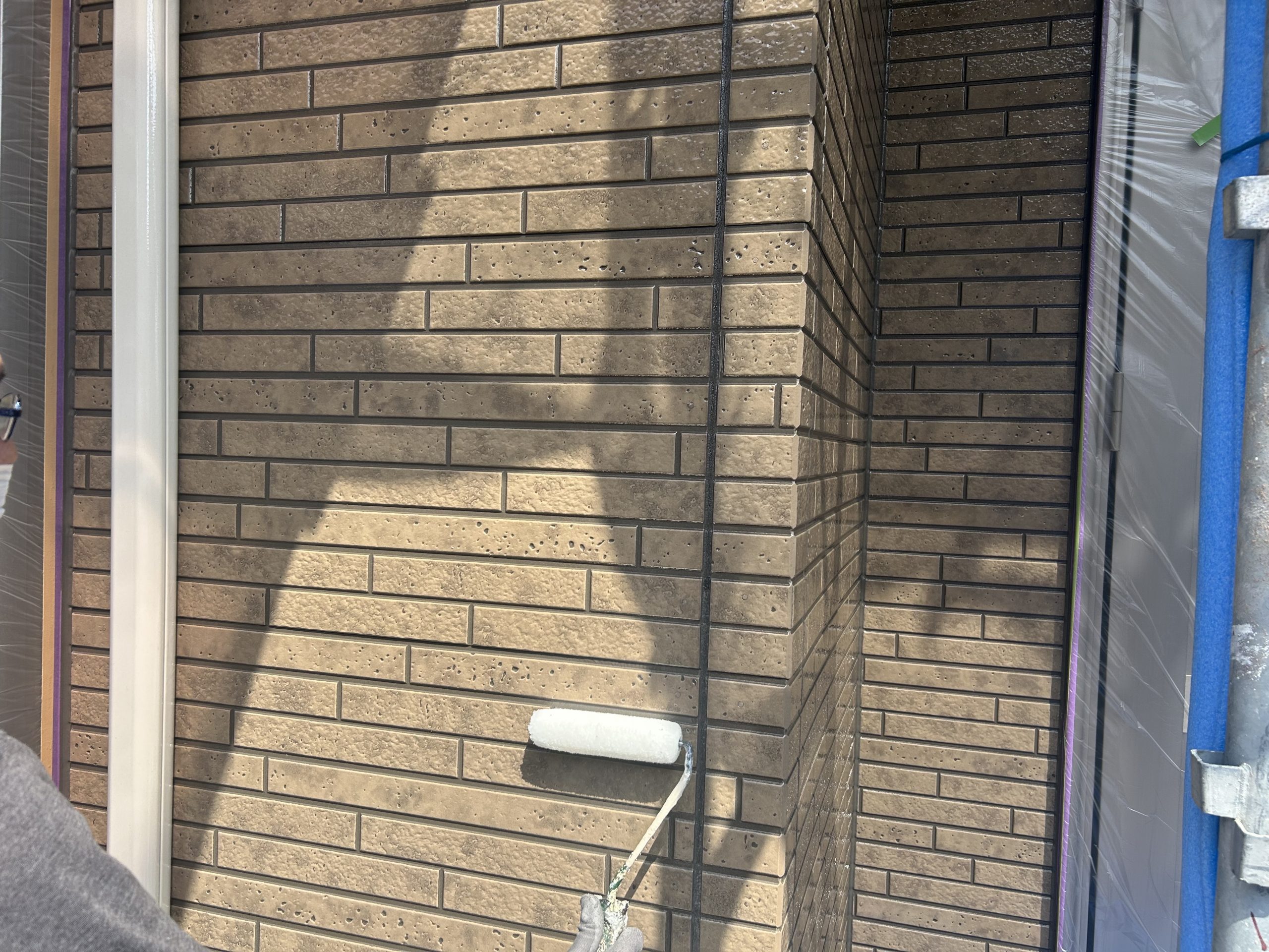 春日井市外壁塗装２色分け