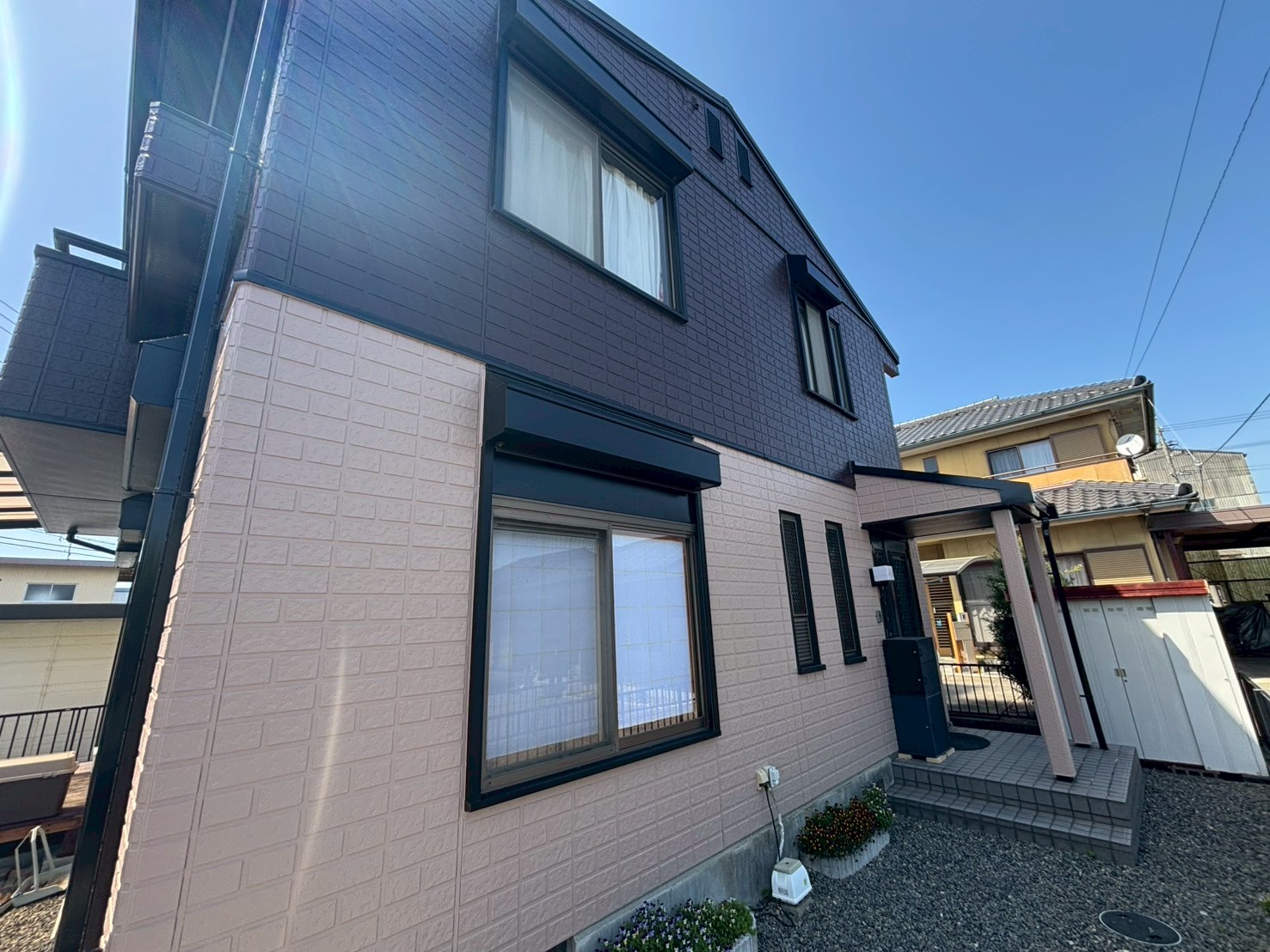 春日井市セキスイハイム外壁塗装